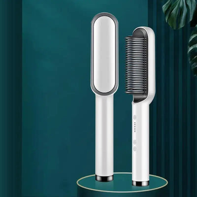 Electric Hair Brush Heating Combing For bivolt Straightened