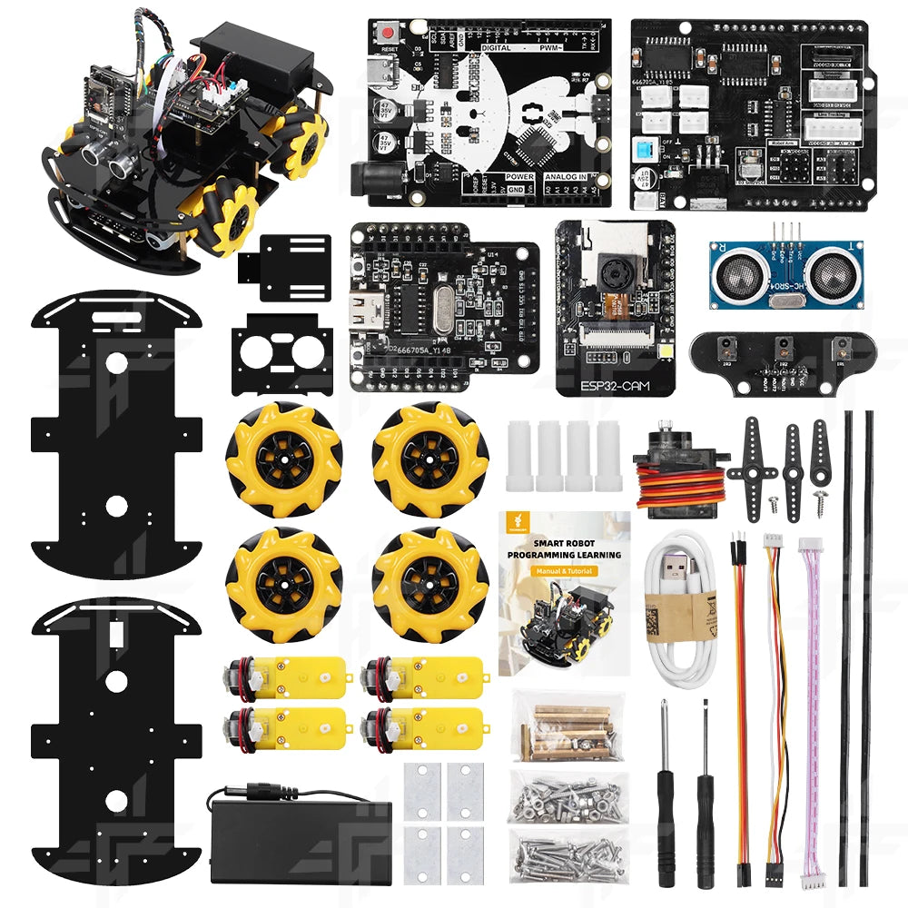 ESP32 Automation Robot Kits for Arduino Solar Charging Best Selling Consumer Electronics Artificial Intelligence Smart Robot Kit