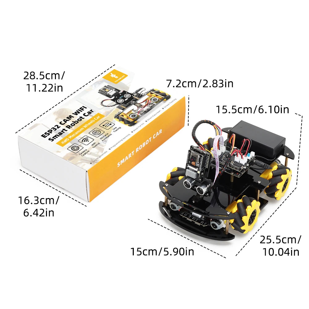 ESP32 Automation Robot Kits for Arduino Solar Charging Best Selling Consumer Electronics Artificial Intelligence Smart Robot Kit