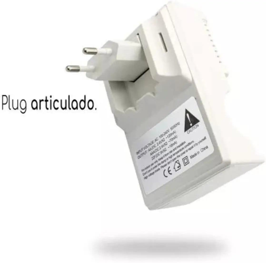 Kit Carregador de Pilhas e Baterias AA/ AAA/ 9v + 4 Pilhas AA 4700mAh Recarregáveis