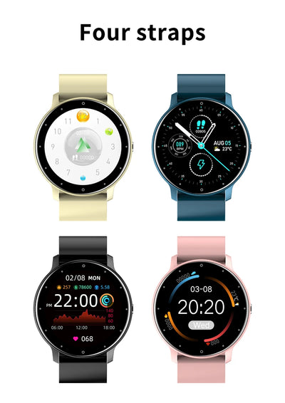 2024 Smart Watch Ladies Full Touch Screen Sports Fitness Watches  Waterproof Bluetooth Call Men Smartwatch Women For Android IOS