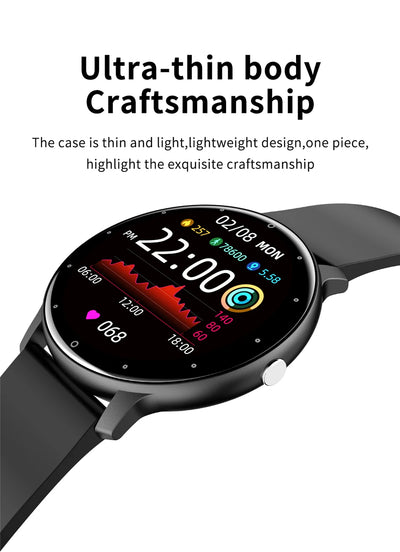 2024 Smart Watch Ladies Full Touch Screen Sports Fitness Watches  Waterproof Bluetooth Call Men Smartwatch Women For Android IOS