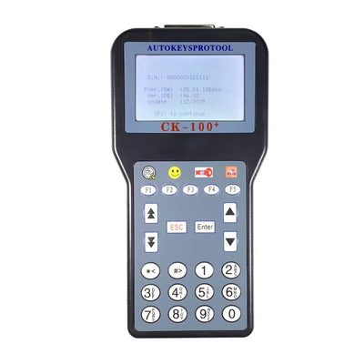 Newest CK100 V46.02/V99.99 Auto Key Programmer Car Key Programming Tool No Tokens Limited Latest Generation of SBB CK-100