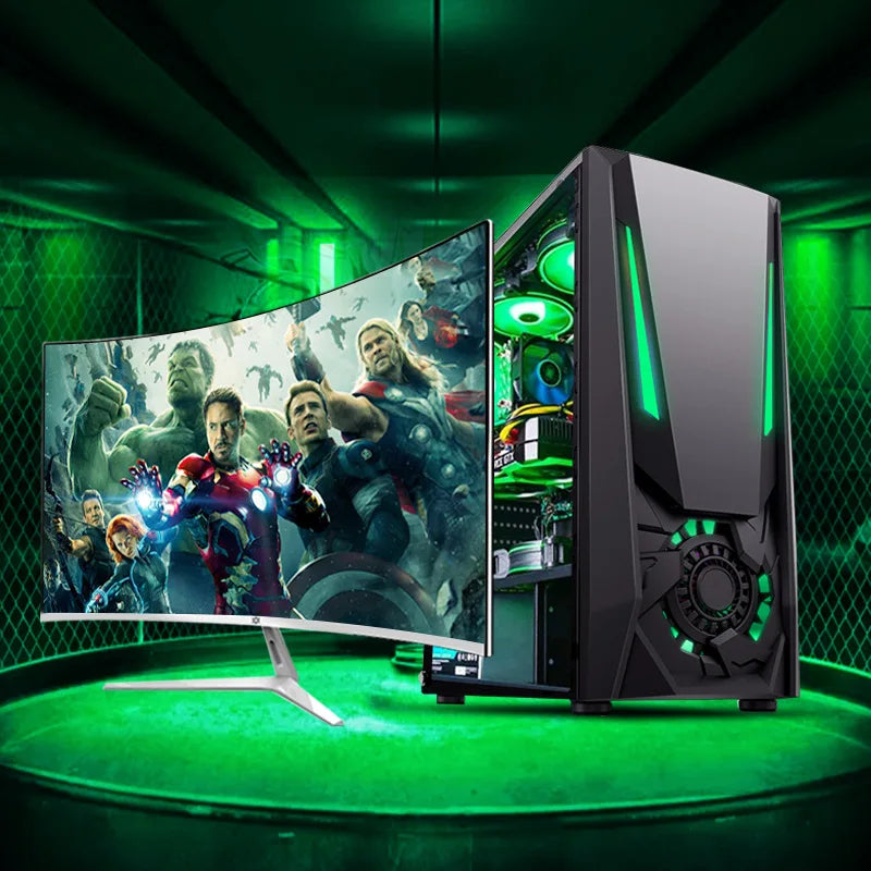 Pc gamer i7 CPU Office Desktop Computer I3 I5 I7 CPU 16GB 8GB Ram 256G SSD GTX 7670TI Graphics Card Win 10 Gaming PC MINI PC