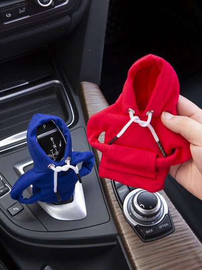 Hoodie Sweatshirt Gear Winter Hand Sweat Prevention Shift Knob Cover