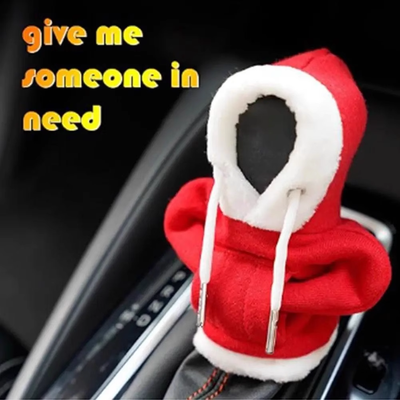 Hoodie Sweatshirt Gear Winter Hand Sweat Prevention Shift Knob Cover