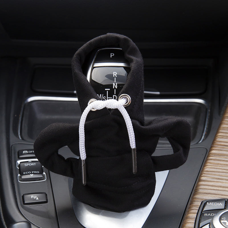 Hoodie Sweatshirt Gear Winter Hand Sweat Prevention Shift Knob Cover