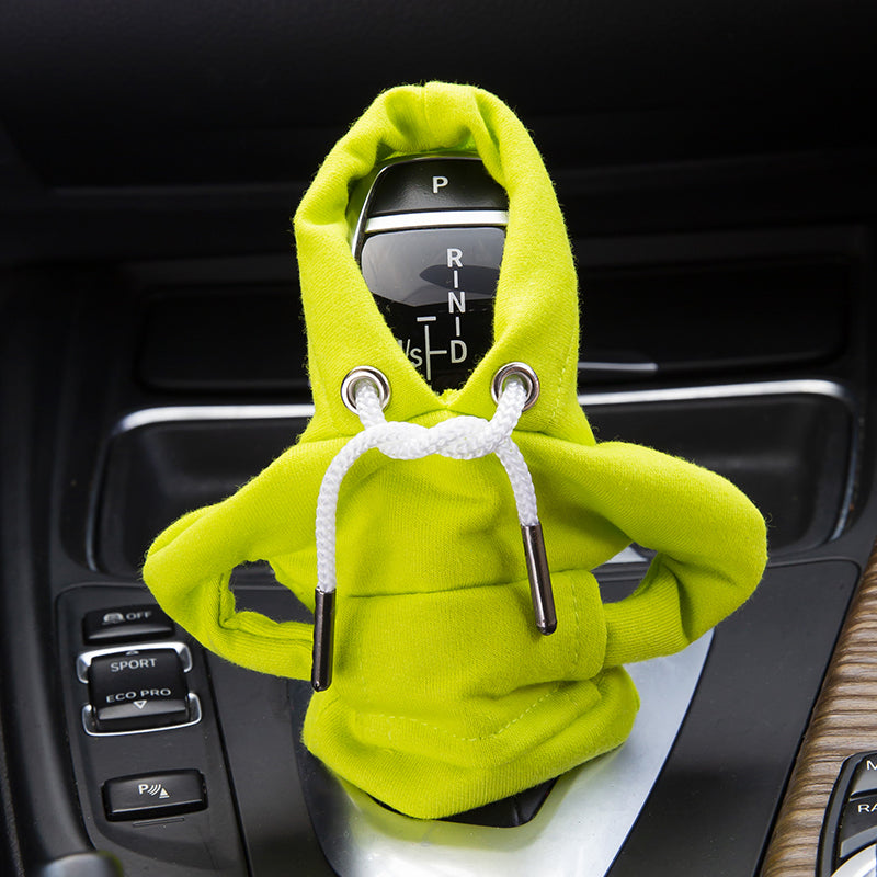Hoodie Sweatshirt Gear Winter Hand Sweat Prevention Shift Knob Cover