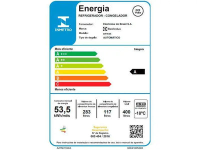 Refrigerator/Cooler Electrolux Frost Free - 220V