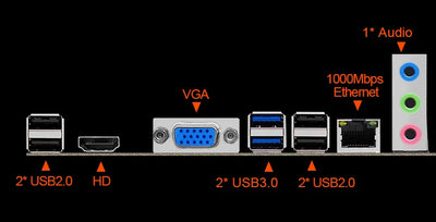 JINGSHA B75M-I mini itx LGA 1155 motherboard set with intel i5 3570 CPU + 2*8GB RAM DDR3 Kit motherboard combo diy computer
