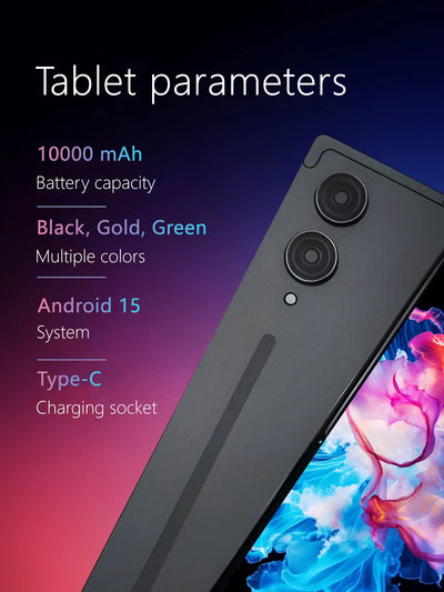 2025 S10+ SAMSNUG Tablet Android 15 Global Original 22GB+2TB 10.1inch HD 10000mAh 5G Dual SIM Card Phone Call WiFi GPS Tablet PC
