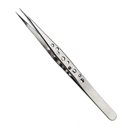 Electronics Industrial Tweezers Precision  Anti-static Curved Straight Tip Stainless Forceps Phone Repair Hand Tool