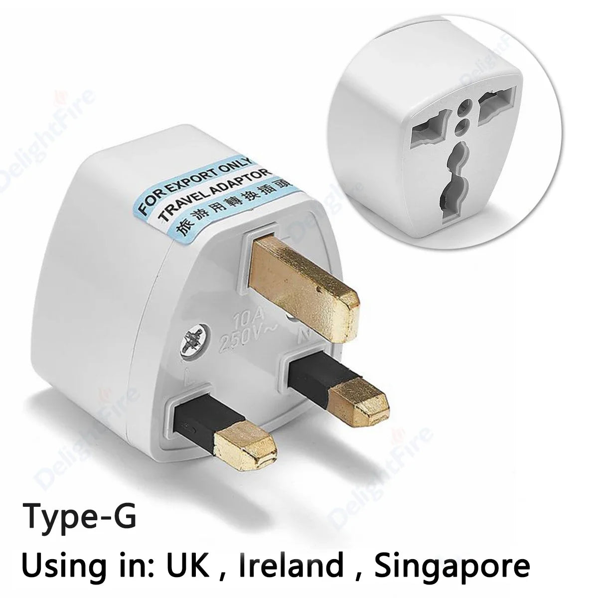 KR Plug Adapter Multifunction Universal AU UK US To EU Electrical Socket Type E/F France Spain Plug Travel Adapter AC Outlet