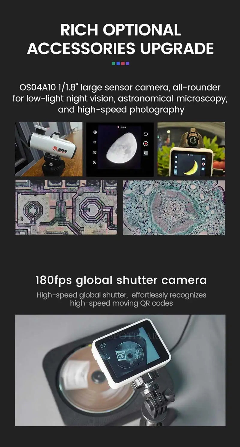 Sipeed MaixCAM Pro AI Camera Development Board Kit Image tracking Audio Yolo Contest 1TOPS NPU Built-in program