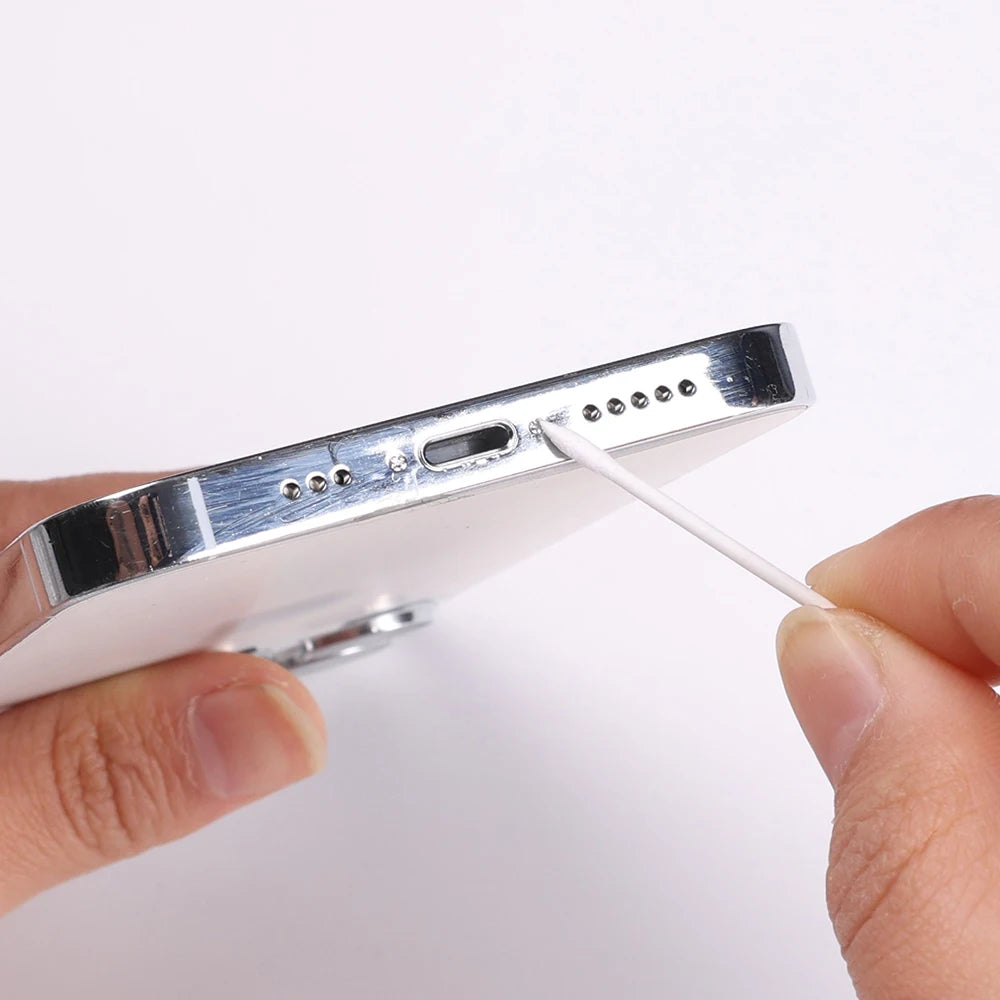 Universal Dust Plug Mobile Phone Speaker Anti Dust Mesh Sticker for iPhone Samsung Mi Charge Port Protector Cleaning Brush Set