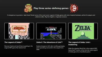 Nintendo Switch Game & Watch The Legend of Zelda Play Three Series Defining Games Includes Asia Version English Supported