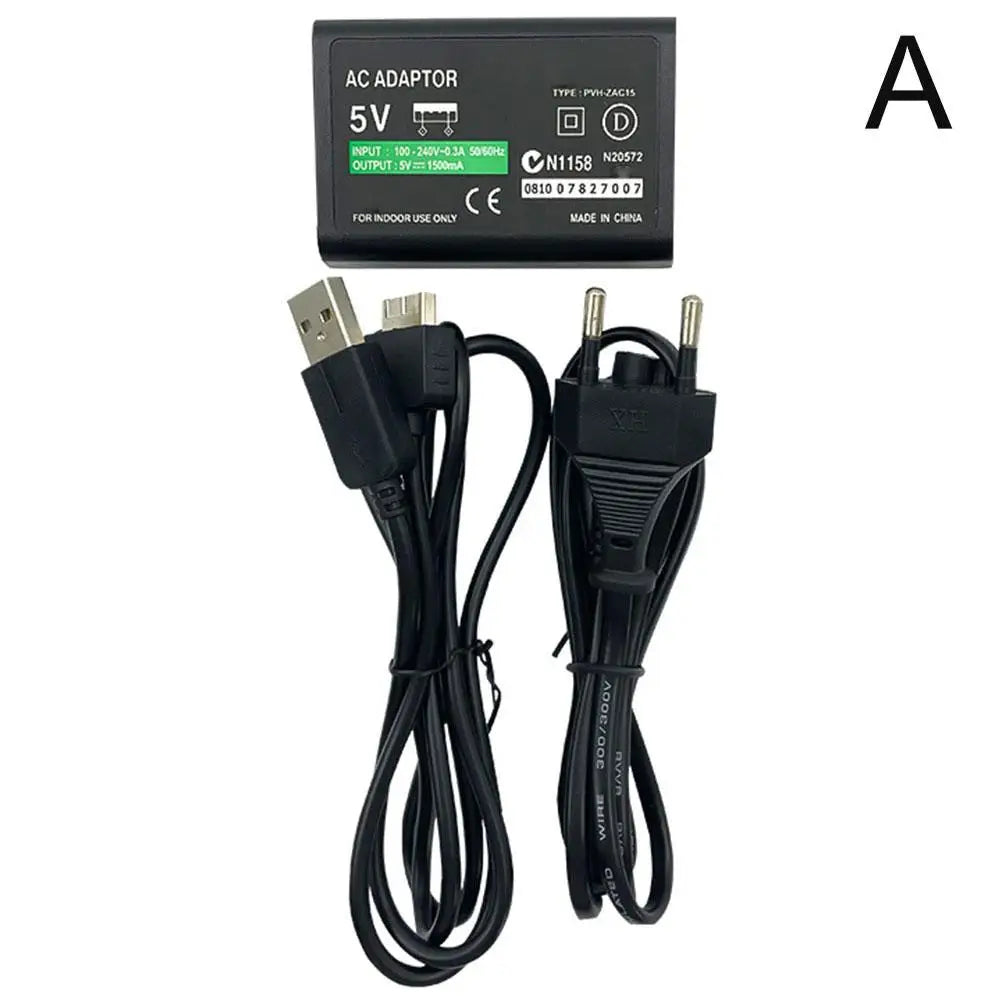 NEW High-end PS Vita Charger AC Adapter Wall Charger for sony PlayStation Psvita PS Vita PSV 1000 USB Data Charging Cable