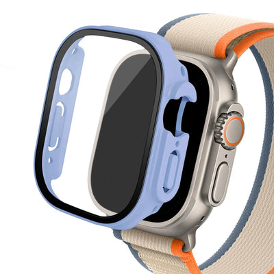 Glass+ Cover For Apple Watch case Ultra 2 49mm smartwatch Bumper+Screen Protector Tempered iwatch series apple watch Accessories