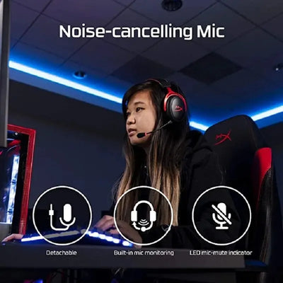Original HyperX Cloud 2 II Gaming Wire Headset With HiFi 7.1 Surround Sound Microphone Game Headphone For PC PS4