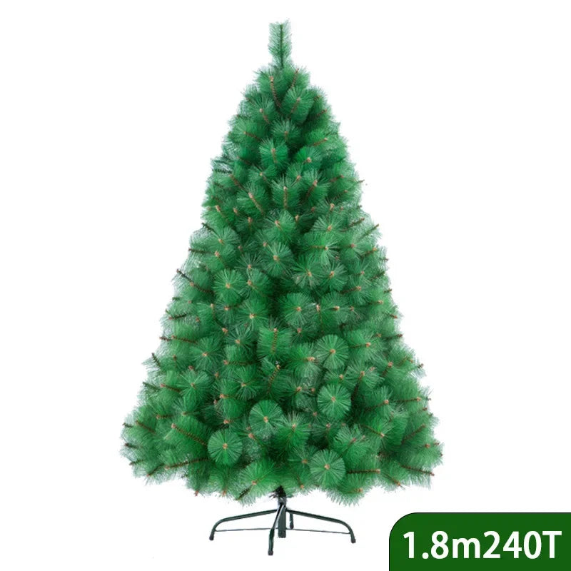 Artificial Pine Needle Christmas Tree PE Encrypted Christmas Atmosphere Home Decoration Products Christmas Tree 90/120/150/180cm