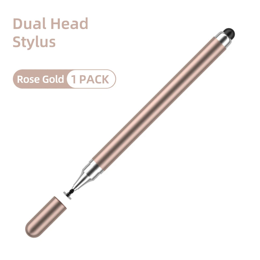 Universal 2 In 1 Stylus Pen For iOS Android Touch Pen Drawing Capacitive Pencil For iPad Samsung Xiaomi Tablet Smart phone
