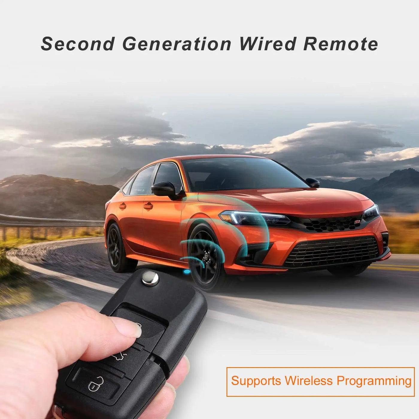 5PCS Xhorse XKB520EN Second Generation Replaced of XKB501EN Wire Remote Key for VW B5 Flip 3 Buttons Supports Wireless Program
