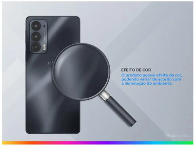 Smartphone Motorola Edge 20 128GB Black 5G 8GB RAM Screen 6,7 ”Camera. Triple + Selfie 32MP