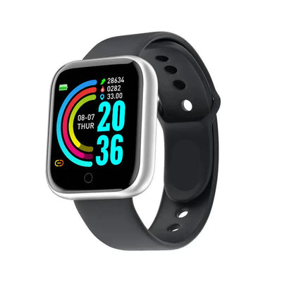 New Y68 Smart Watch D20 Color Screen Step Counting Multi Sport Mode Message Reminder Photography Music Remote Control Smart Band