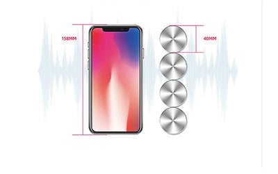 Bone Conduction Speaker Wireless Bluetooth-Compatible TWS Stereo Dual Sound Audio Box Mini Humbird Speaker With Call FM Radio