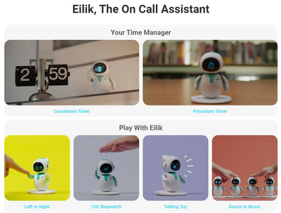Eilik robot A little Companion Bot with Endless Fun Smart Robot Toy