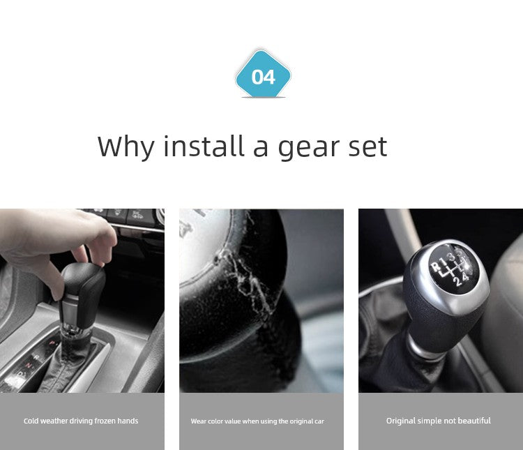 Hoodie Sweatshirt Gear Winter Hand Sweat Prevention Shift Knob Cover