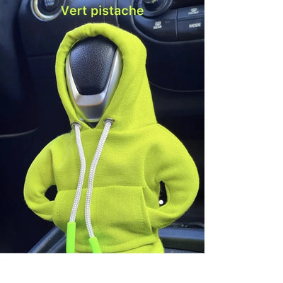 Hoodie Car Gear Shift Cover Fashion Gearshift Hoodie Car Gear Shift Knob Cover Manual Handle Gear Sweatshirt Change Lever Cover