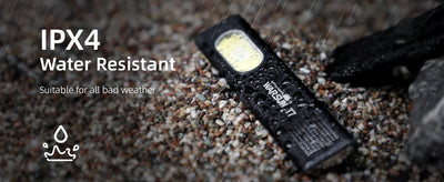 Warsun LED Keychain Flashlight USB-C Rechargeable 800Lm Portable Mini Torch Light Pocket Lantern Flood Work Light With Magnet