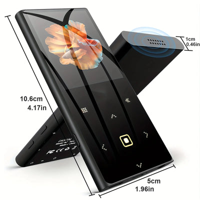 32GB Portable Digital Lossless Music MP3 Player With 2.4-inch Screen, Built-in Speaker,Supports Up To 128GB TF Card