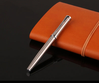 Luxury Metal Ball Point Pen Clip Signature Ballpoint Pens for Business Writing Office Stationery Customized Logo Name Gift