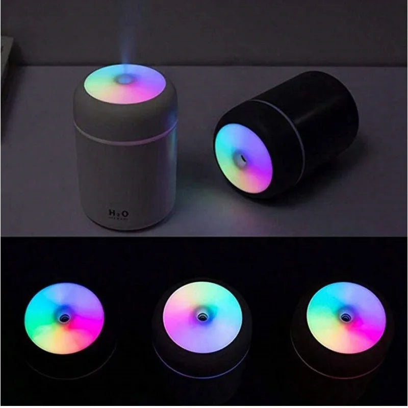 Color Atmosphere Lamp Desktop Essential Oil Diffuser Spray Personal Space Usb H2O Car Humidifier