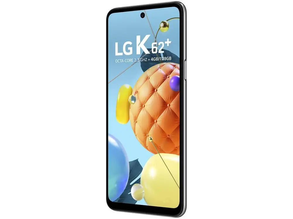Smartphone LG K62 + 128GB White 4G Octa-Core - 4GB RAM Screen 6,59 ”Camera. Quad + Selfie 28MP