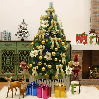Artificial Pine Needle Christmas Tree PE Encrypted Christmas Atmosphere Home Decoration Products Christmas Tree 90/120/150/180cm