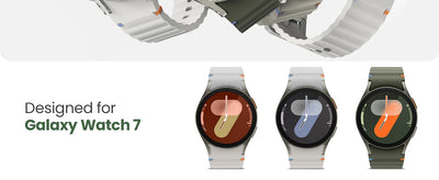 Glass+Case for Samsung Galaxy Watch 7 44mm/44mm Screen Protector Tempered Glass&Hard PC Protective Bumper Cover Accessories Set