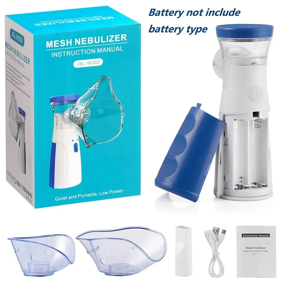 Medical Nebulizer Asthma Inhaler Handhe Portable Inhalator Adult Kids Child Mini Silent Steam Nasal Humidifier Tools Nebulizer