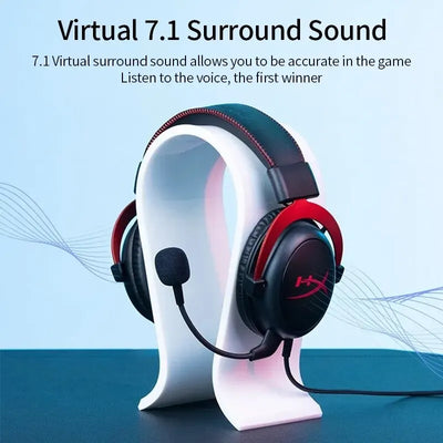 Original HyperX Cloud 2 II Gaming Wire Headset With HiFi 7.1 Surround Sound Microphone Game Headphone For PC PS4