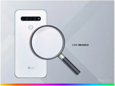 Smartphone LG K61 128GB White 4G Octa-Core - 4GB RAM 6,53 ”Camera. Quad + Selfie 16MP