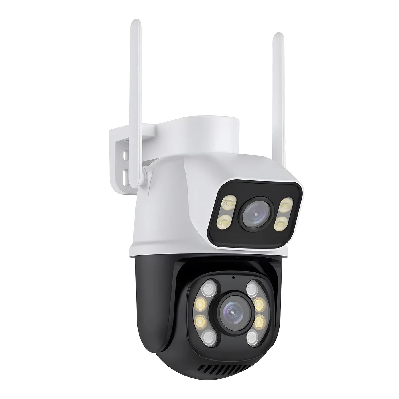 Icsee Black Wifi Surveillance Camera Security Camera Monitor 4K Ultra Hd Security Camera Wifi Waterproof Eug