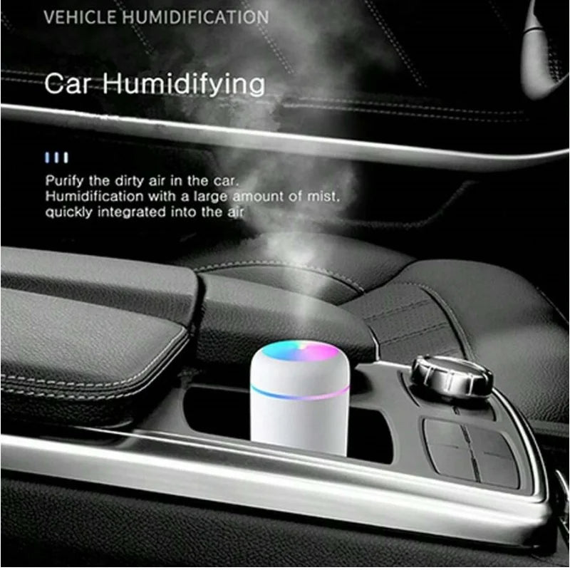 Color Atmosphere Lamp Desktop Essential Oil Diffuser Spray Personal Space Usb H2O Car Humidifier