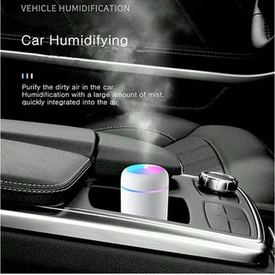 Color Atmosphere Lamp Desktop Essential Oil Diffuser Spray Personal Space Usb H2O Car Humidifier