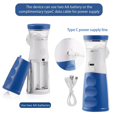 Medical Nebulizer Asthma Inhaler Handhe Portable Inhalator Adult Kids Child Mini Silent Steam Nasal Humidifier Tools Nebulizer