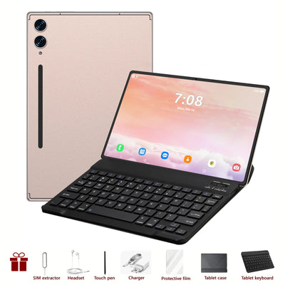 2025 S10+ SAMSNUG Tablet Android 15 Global Original 22GB+2TB 10.1inch HD 10000mAh 5G Dual SIM Card Phone Call WiFi GPS Tablet PC