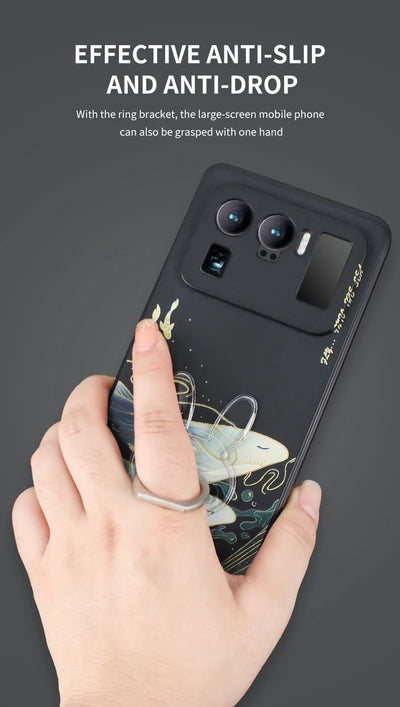 Finger Ring Mobile Phone Smartphone Stand Holder For iPhone X Samsung cell Smart  transparent Phone Ring holder Car Mount Stand