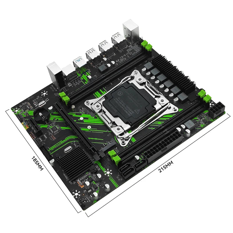 MACHINIST X99 Motherboard kit with Intel Xeon E5 2680 V3 CPU + DDR4 8GBx2 2133MHz Dual-Channel RAM Set Computer Combo X99 PR9