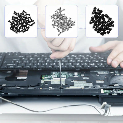 500PCS Laptop Notebook Computer Repair Screws Kit for Lenovo Samsung HP IBM Hard Disk SATA Computer Notebook Laptop Screws